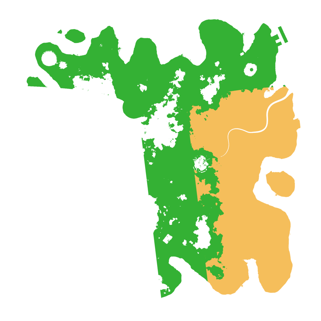 Biome Rust Map: Procedural Map, Size: 3750, Seed: 385598023