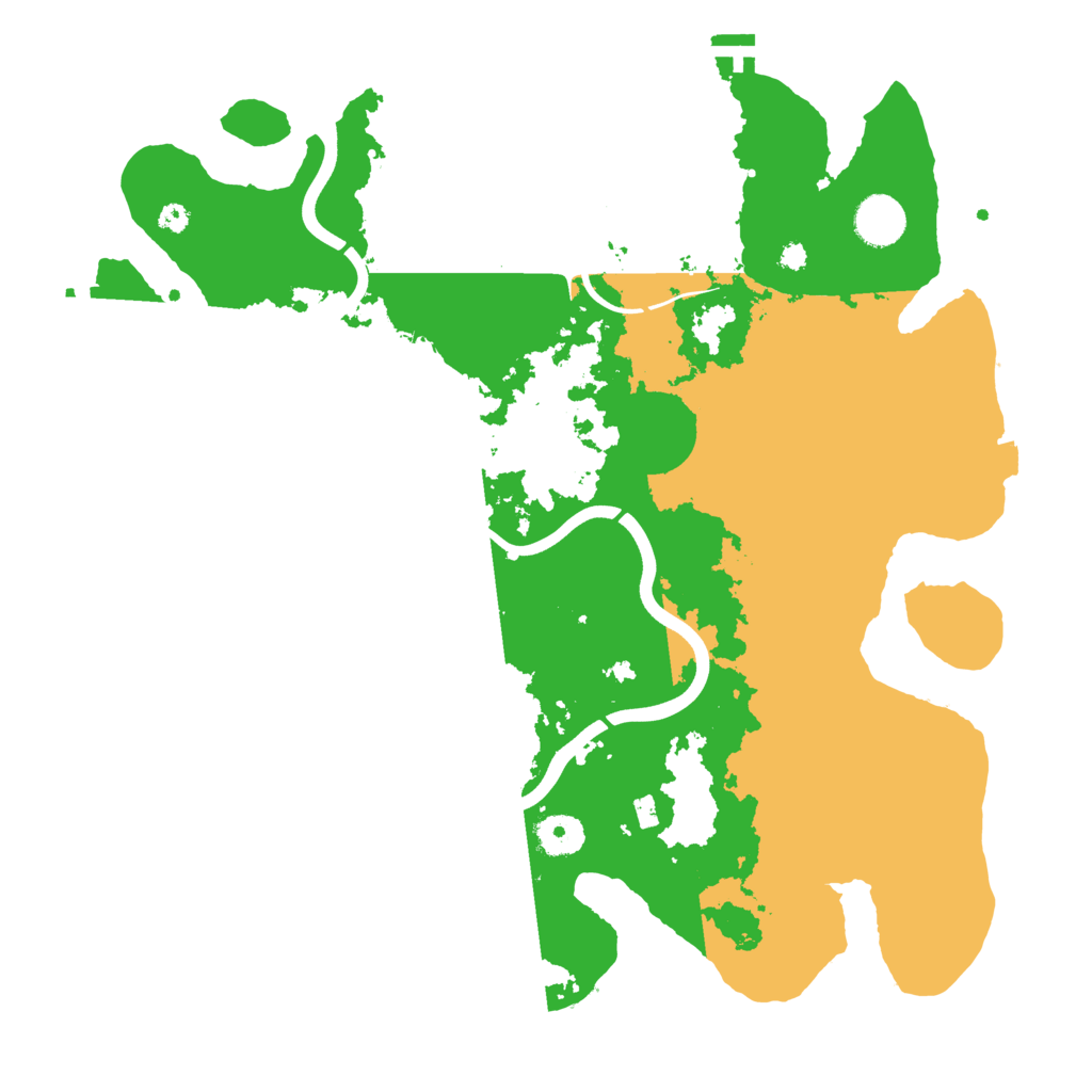 Biome Rust Map: Procedural Map, Size: 3750, Seed: 385598023