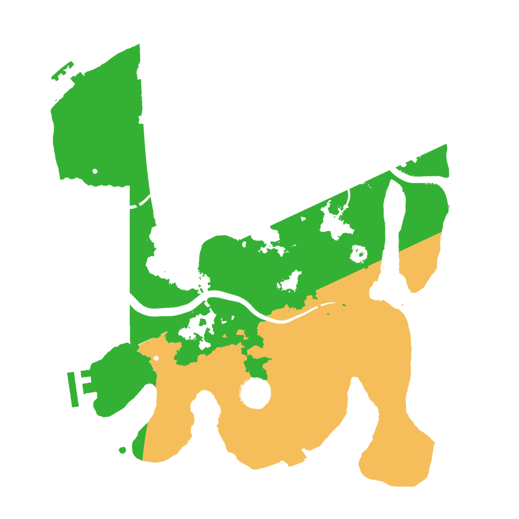 Biome Rust Map: Procedural Map, Size: 3000, Seed: 695479702