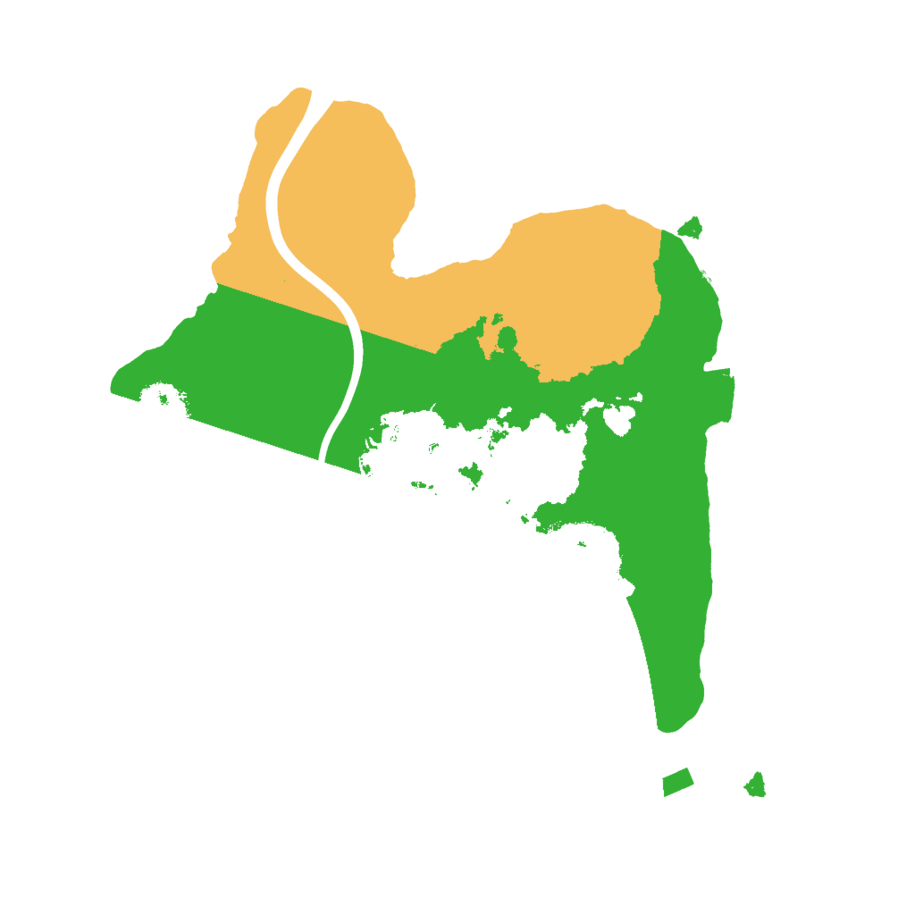 Biome Rust Map: Procedural Map, Size: 1999, Seed: 7