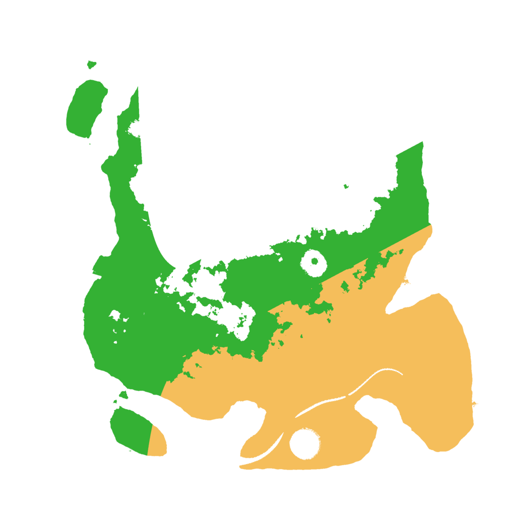 Biome Rust Map: Procedural Map, Size: 3000, Seed: 439349727