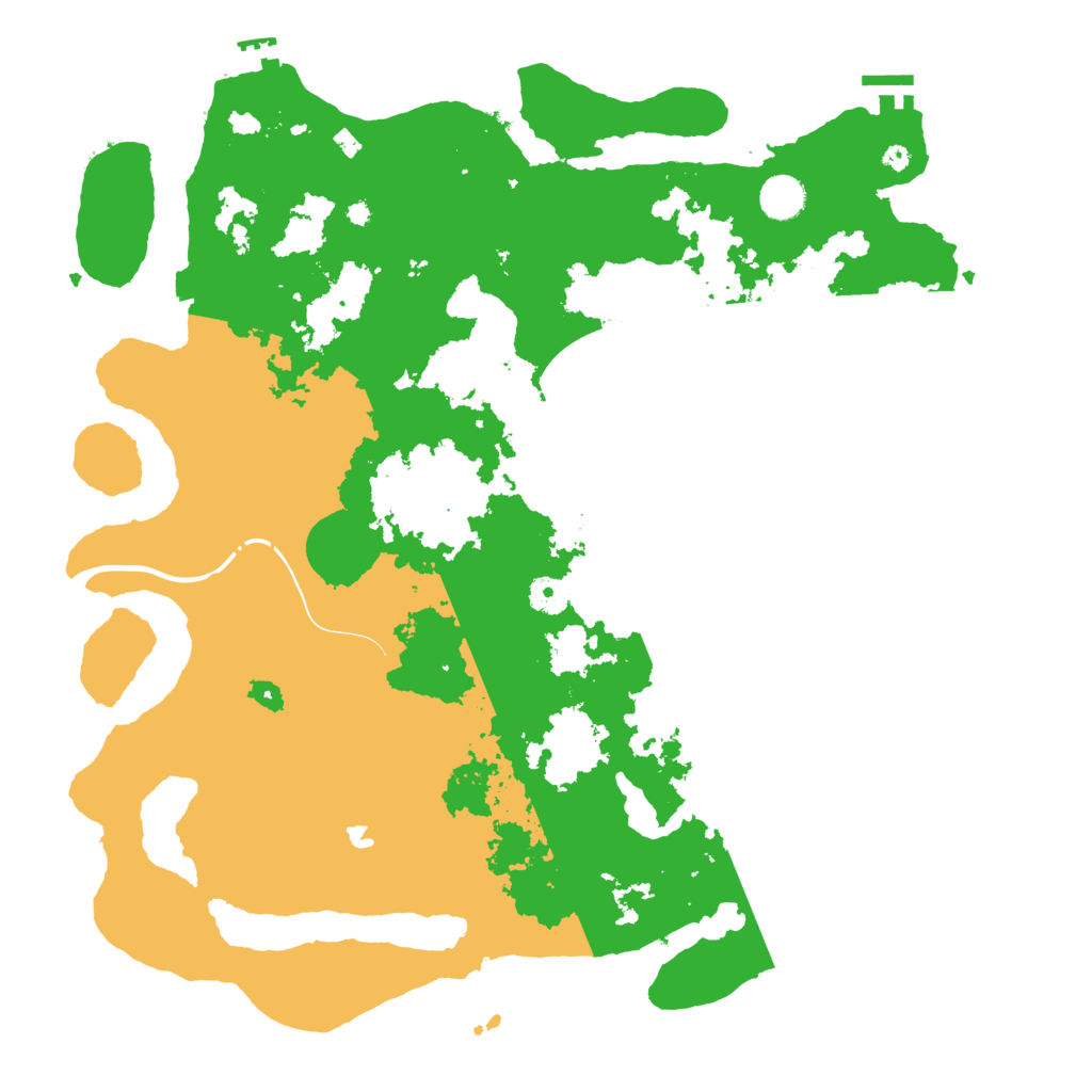 Biome Rust Map: Procedural Map, Size: 4250, Seed: 531106980