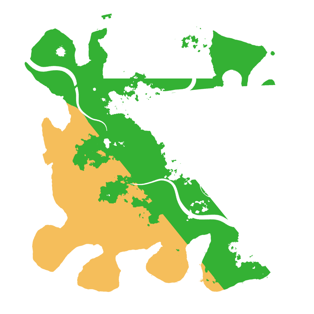 Biome Rust Map: Procedural Map, Size: 3000, Seed: 620