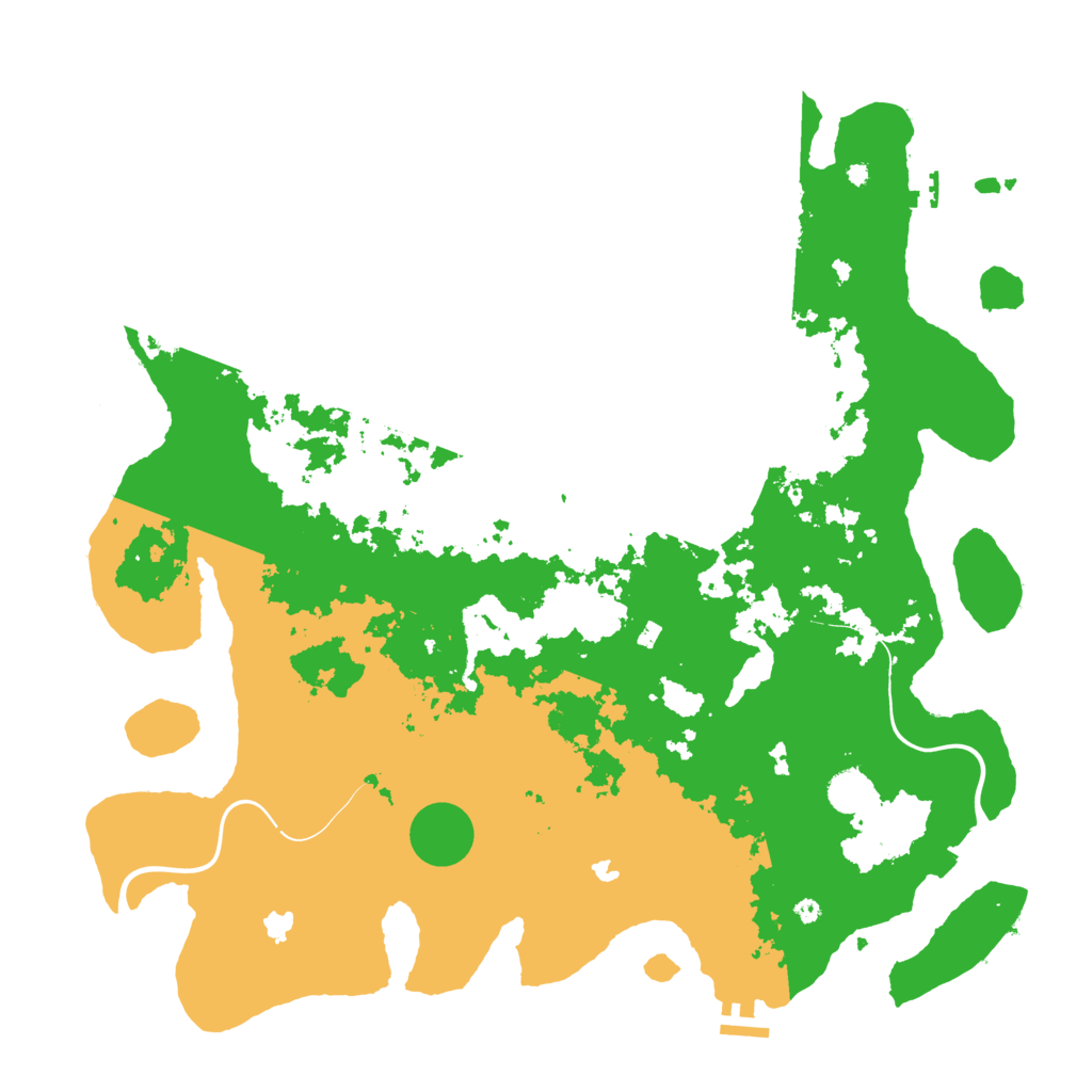 Biome Rust Map: Procedural Map, Size: 4500, Seed: 1027104658