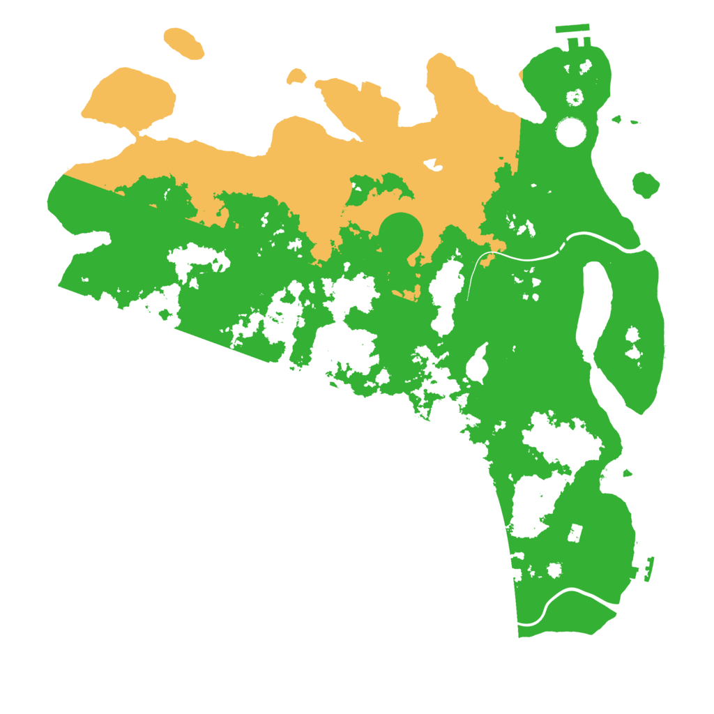 Biome Rust Map: Procedural Map, Size: 4250, Seed: 45985