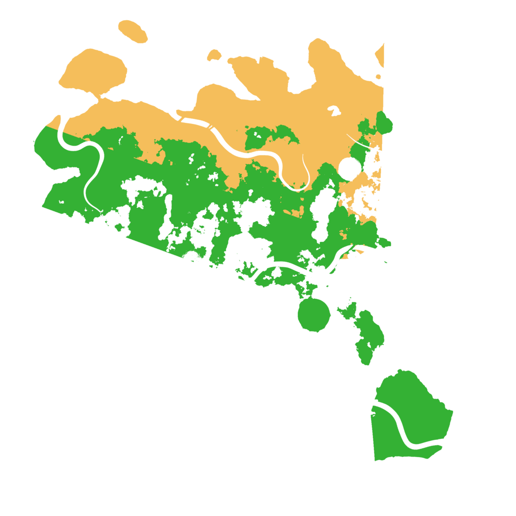 Biome Rust Map: Procedural Map, Size: 4250, Seed: 45985