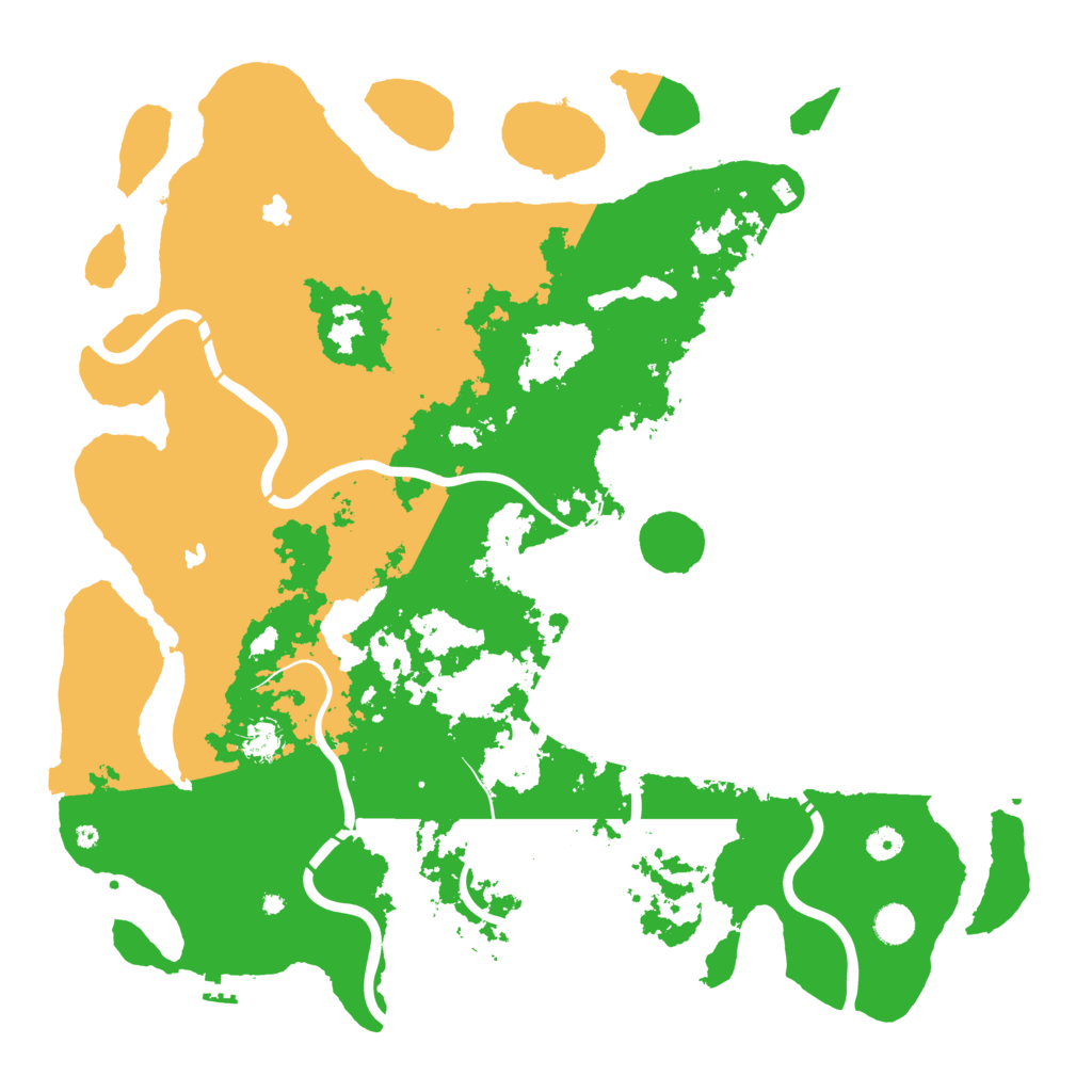 Biome Rust Map: Procedural Map, Size: 4750, Seed: 1117