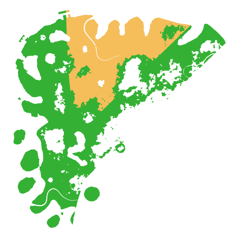 Biome Rust Map: Procedural Map, Size: 4500, Seed: 239852731