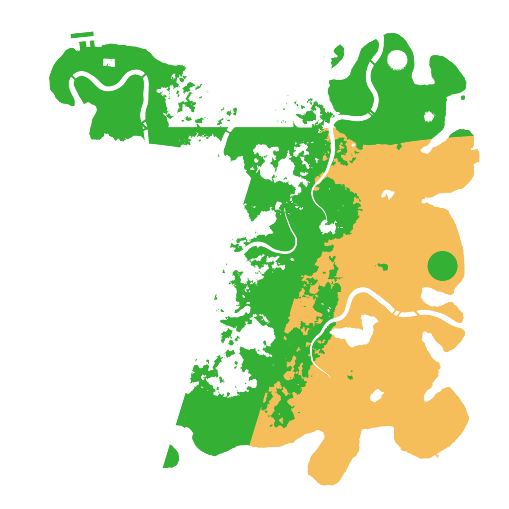 Biome Rust Map: Procedural Map, Size: 4500, Seed: 832546746