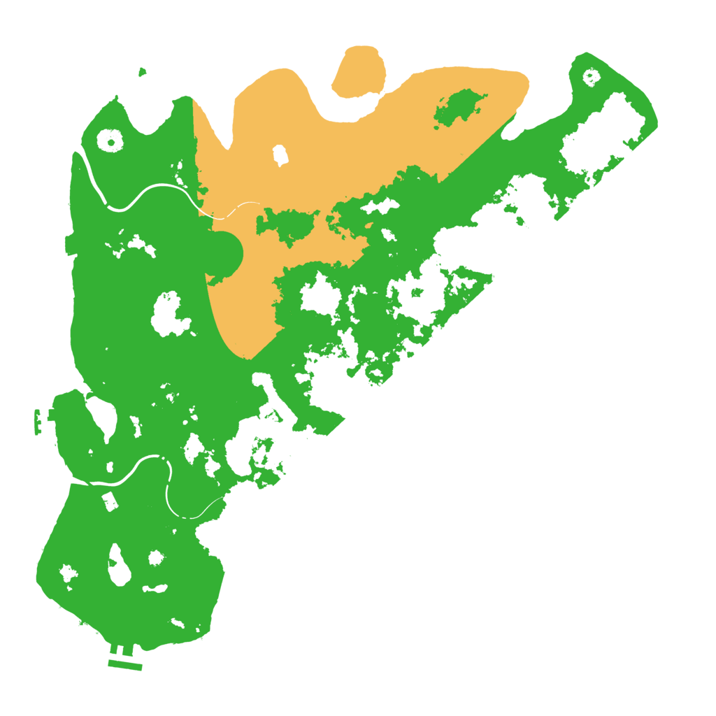 Biome Rust Map: Procedural Map, Size: 4250, Seed: 1500