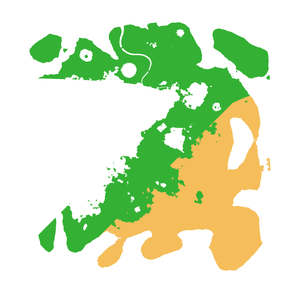 Biome Rust Map: Procedural Map, Size: 3500, Seed: 1962916621