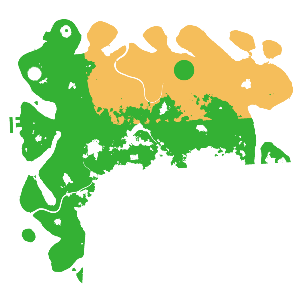 Biome Rust Map: Procedural Map, Size: 4000, Seed: 4413243