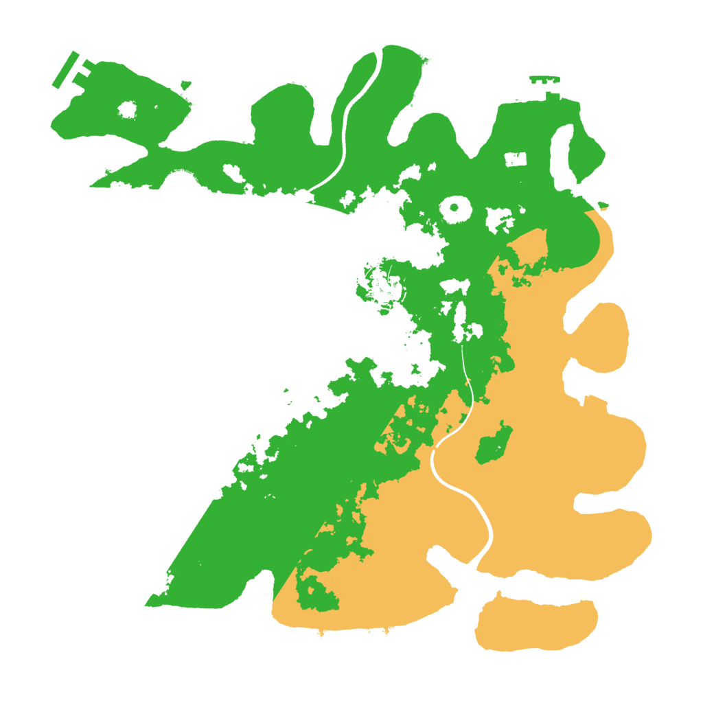 Biome Rust Map: Procedural Map, Size: 3500, Seed: 1148964645