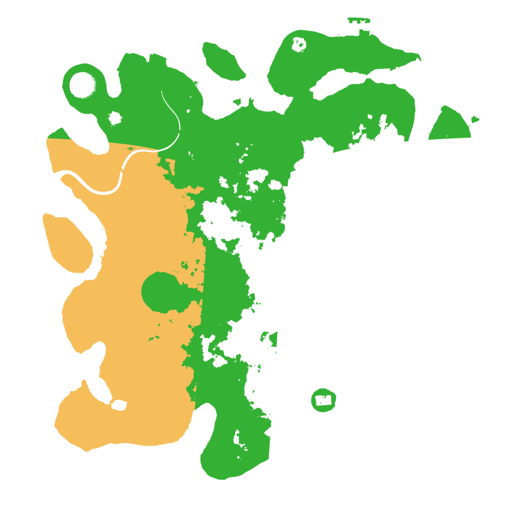 Biome Rust Map: Procedural Map, Size: 3500, Seed: 323888126