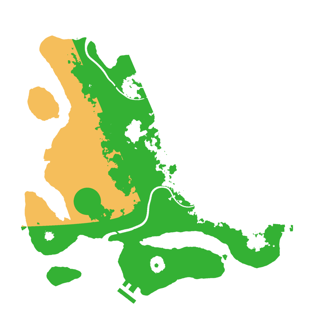 Biome Rust Map: Procedural Map, Size: 3000, Seed: 5930