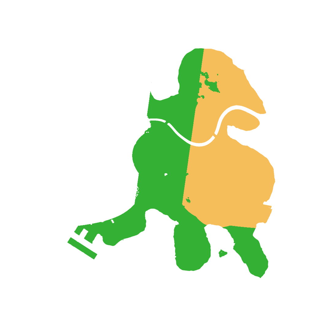 Biome Rust Map: Procedural Map, Size: 2000, Seed: 49689