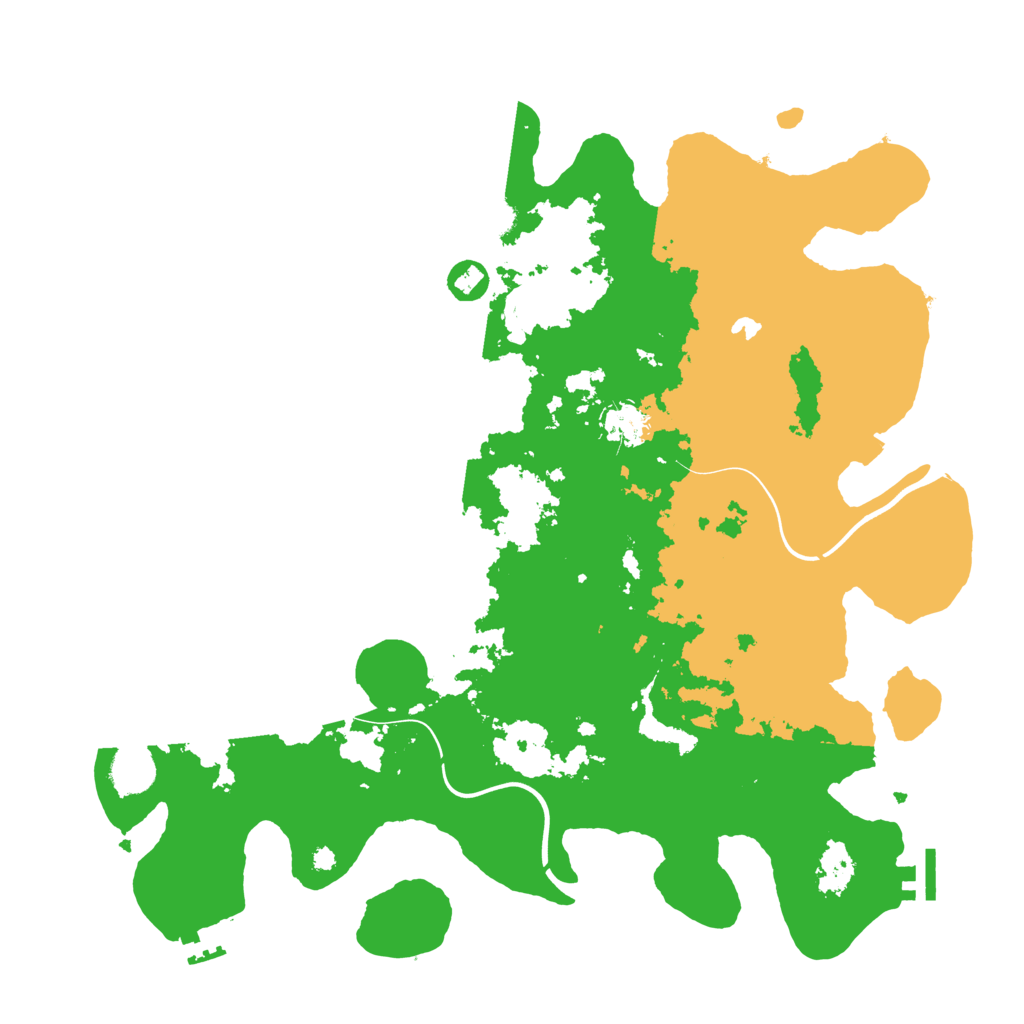 Biome Rust Map: Procedural Map, Size: 4000, Seed: 286402