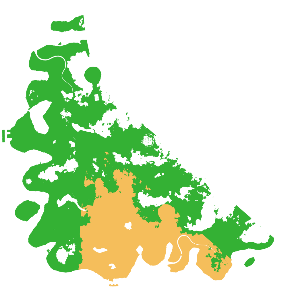 Biome Rust Map: Procedural Map, Size: 4750, Seed: 111700