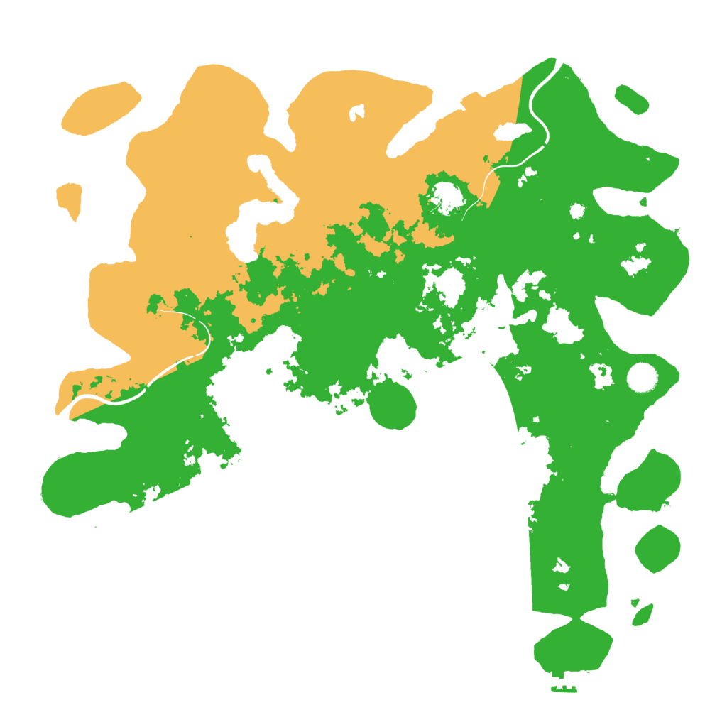 Biome Rust Map: Procedural Map, Size: 4250, Seed: 1404394994