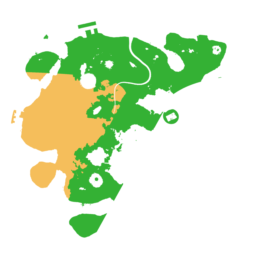 Biome Rust Map: Procedural Map, Size: 3000, Seed: 1924821865