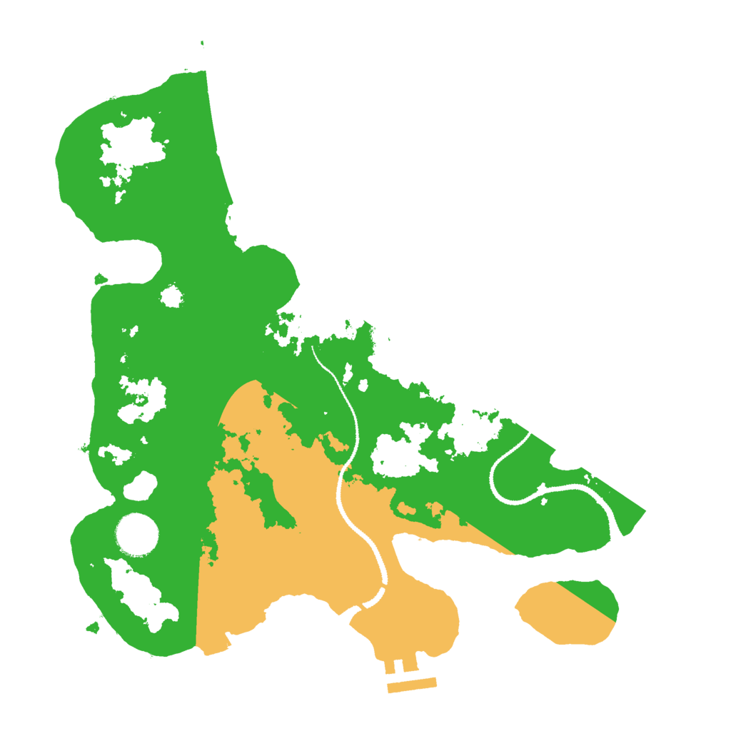 Biome Rust Map: Procedural Map, Size: 3000, Seed: 1771629976