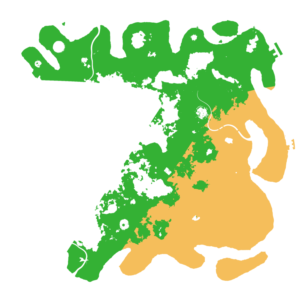 Biome Rust Map: Procedural Map, Size: 4500, Seed: 237890432
