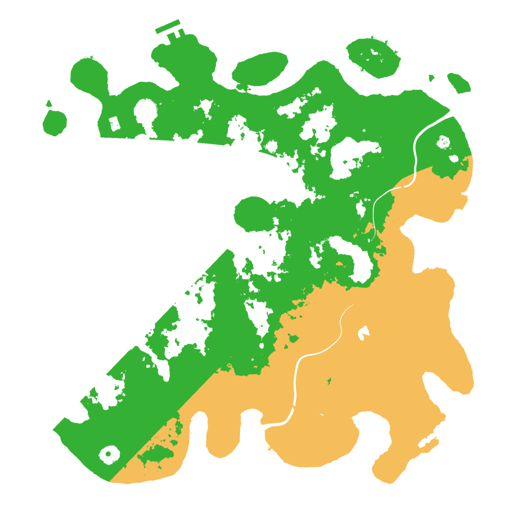 Biome Rust Map: Procedural Map, Size: 4000, Seed: 1062751366