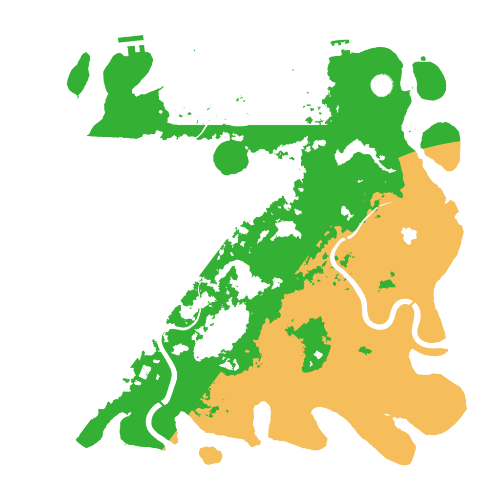 Biome Rust Map: Procedural Map, Size: 4000, Seed: 728322976