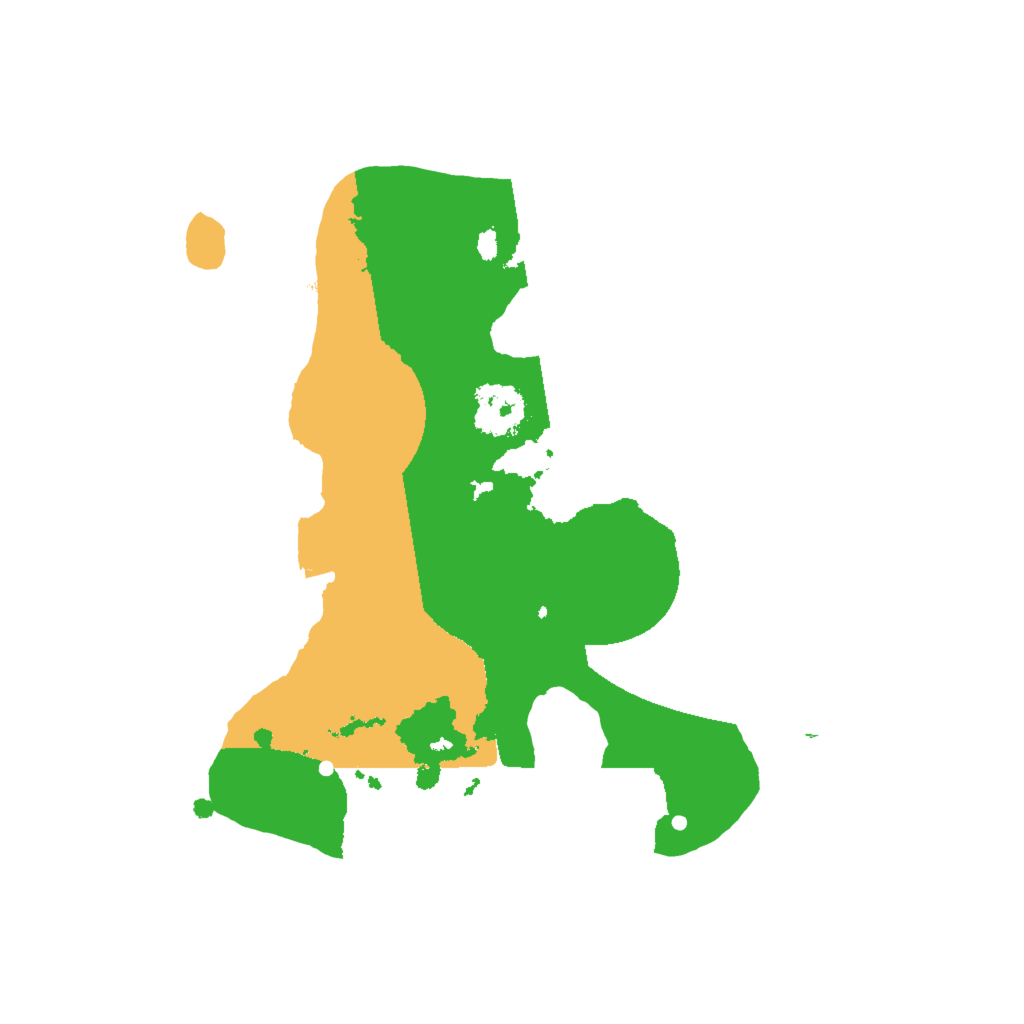 Biome Rust Map: Procedural Map, Size: 2000, Seed: 23765