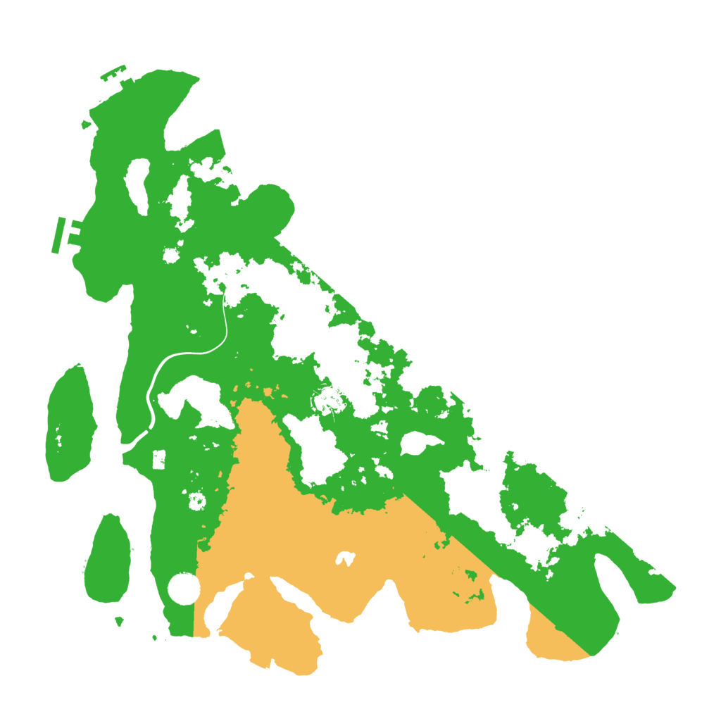 Biome Rust Map: Procedural Map, Size: 4000, Seed: 853767236
