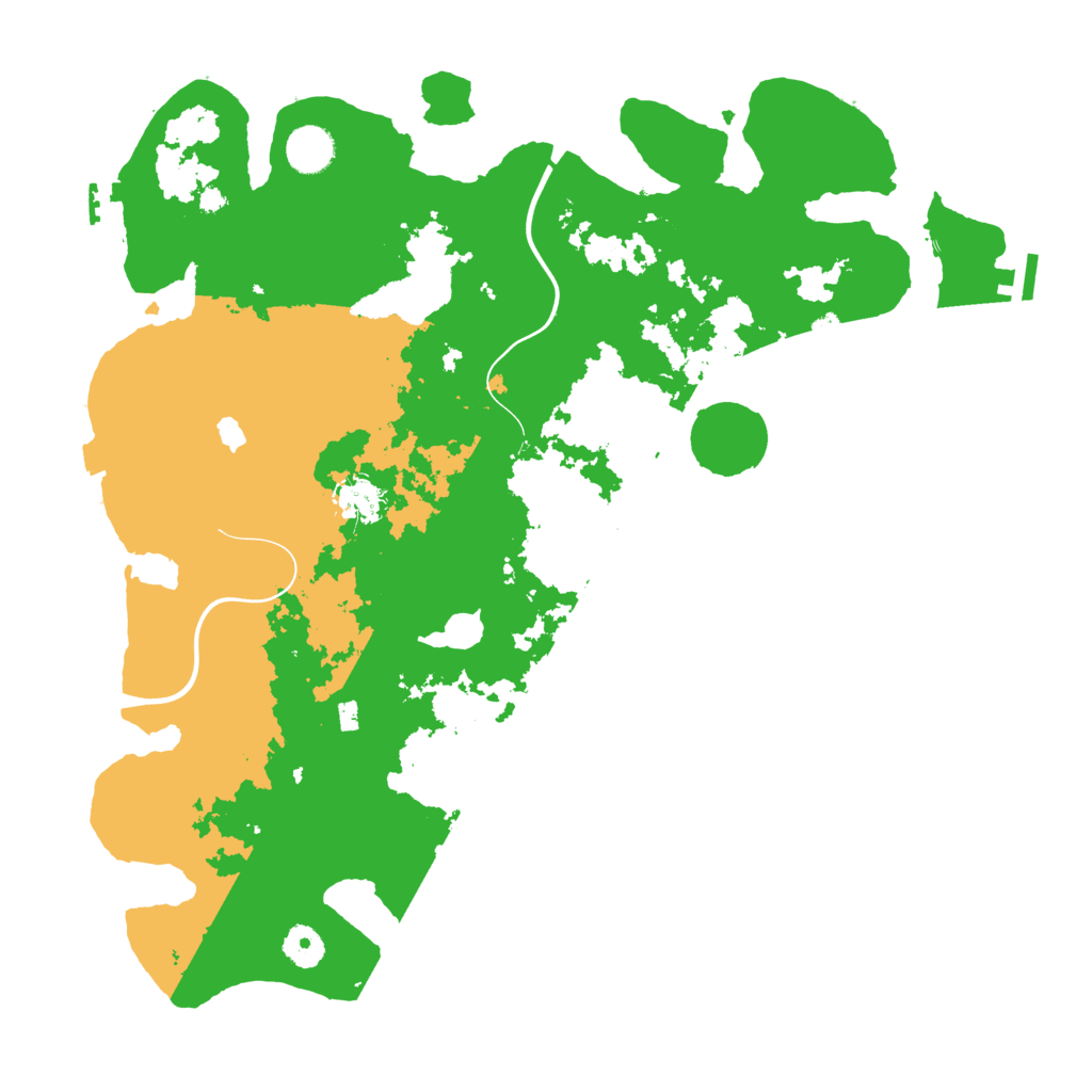 Biome Rust Map: Procedural Map, Size: 4000, Seed: 281401378