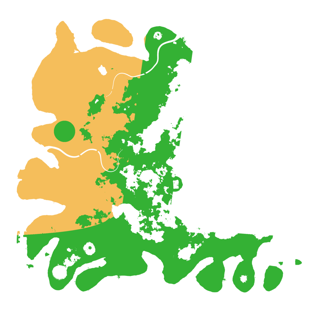 Biome Rust Map: Procedural Map, Size: 4000, Seed: 1330764778