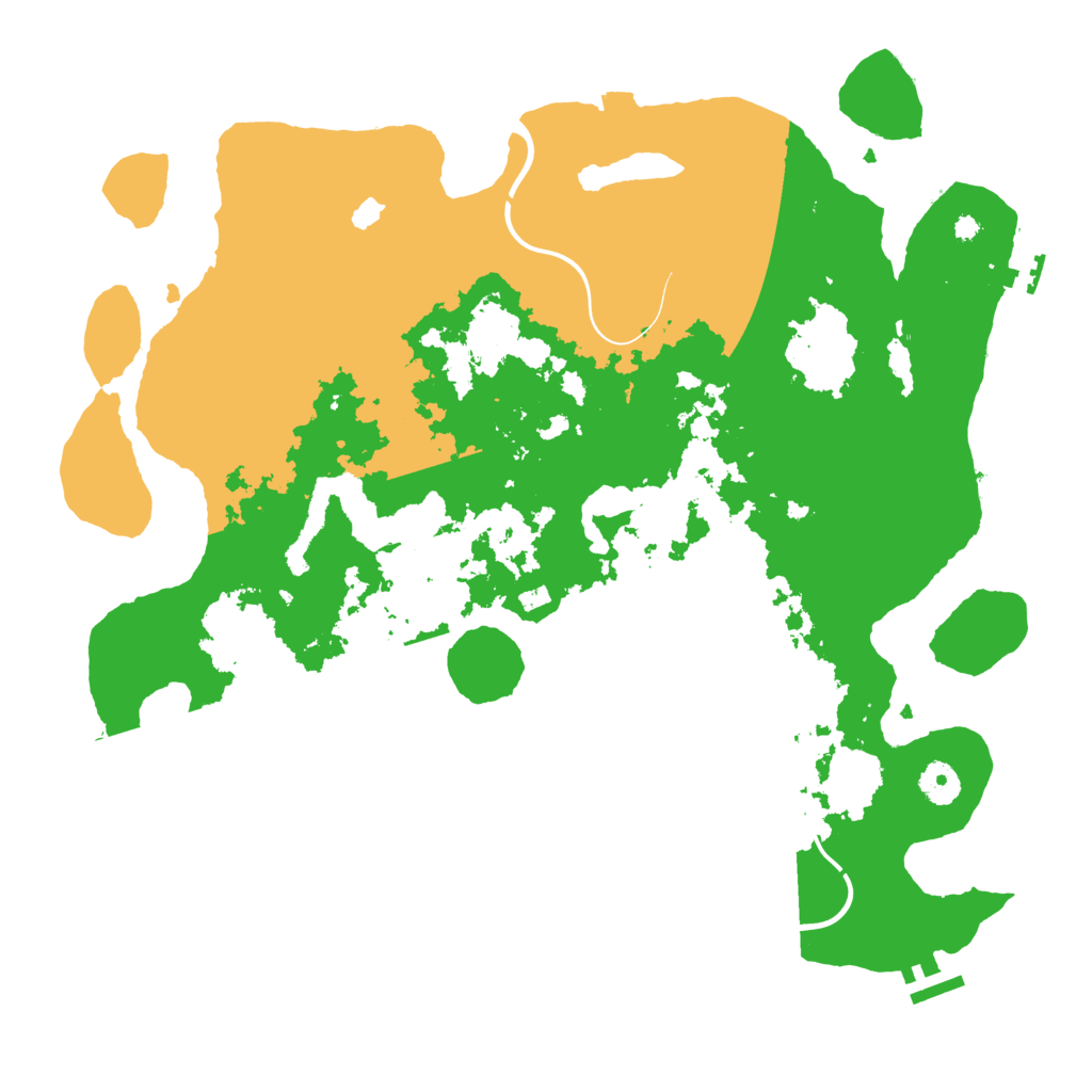 Biome Rust Map: Procedural Map, Size: 4000, Seed: 1391974016