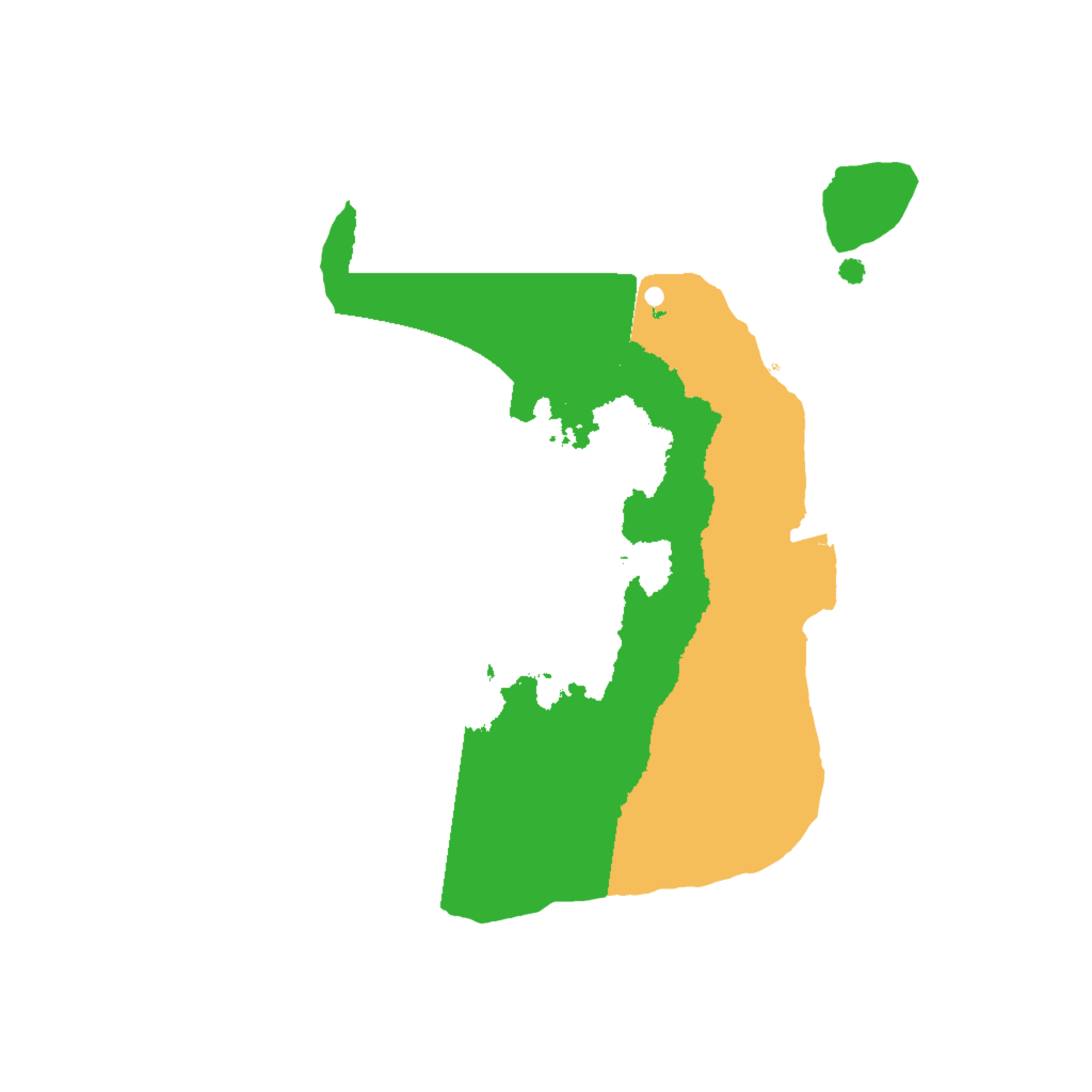 Biome Rust Map: Procedural Map, Size: 1700, Seed: 622182711