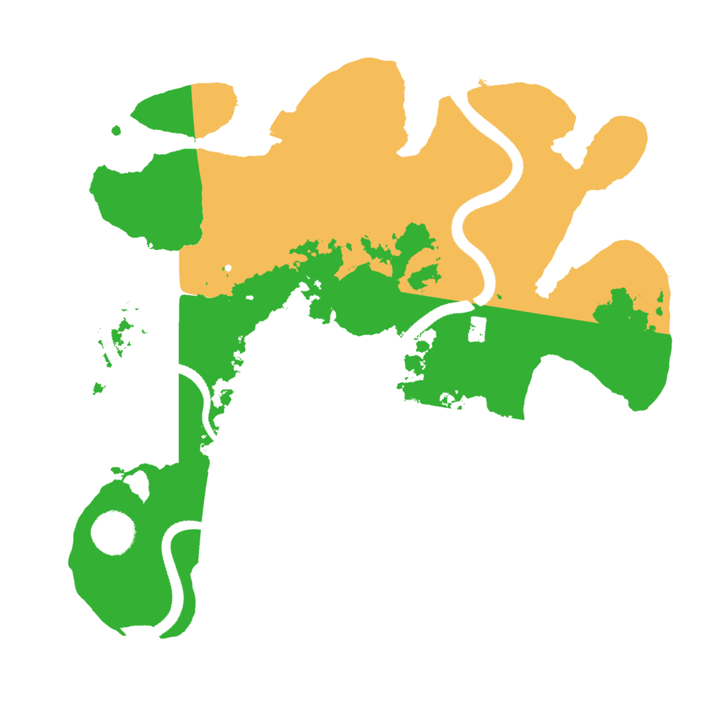 Biome Rust Map: Procedural Map, Size: 3000, Seed: 1993393473