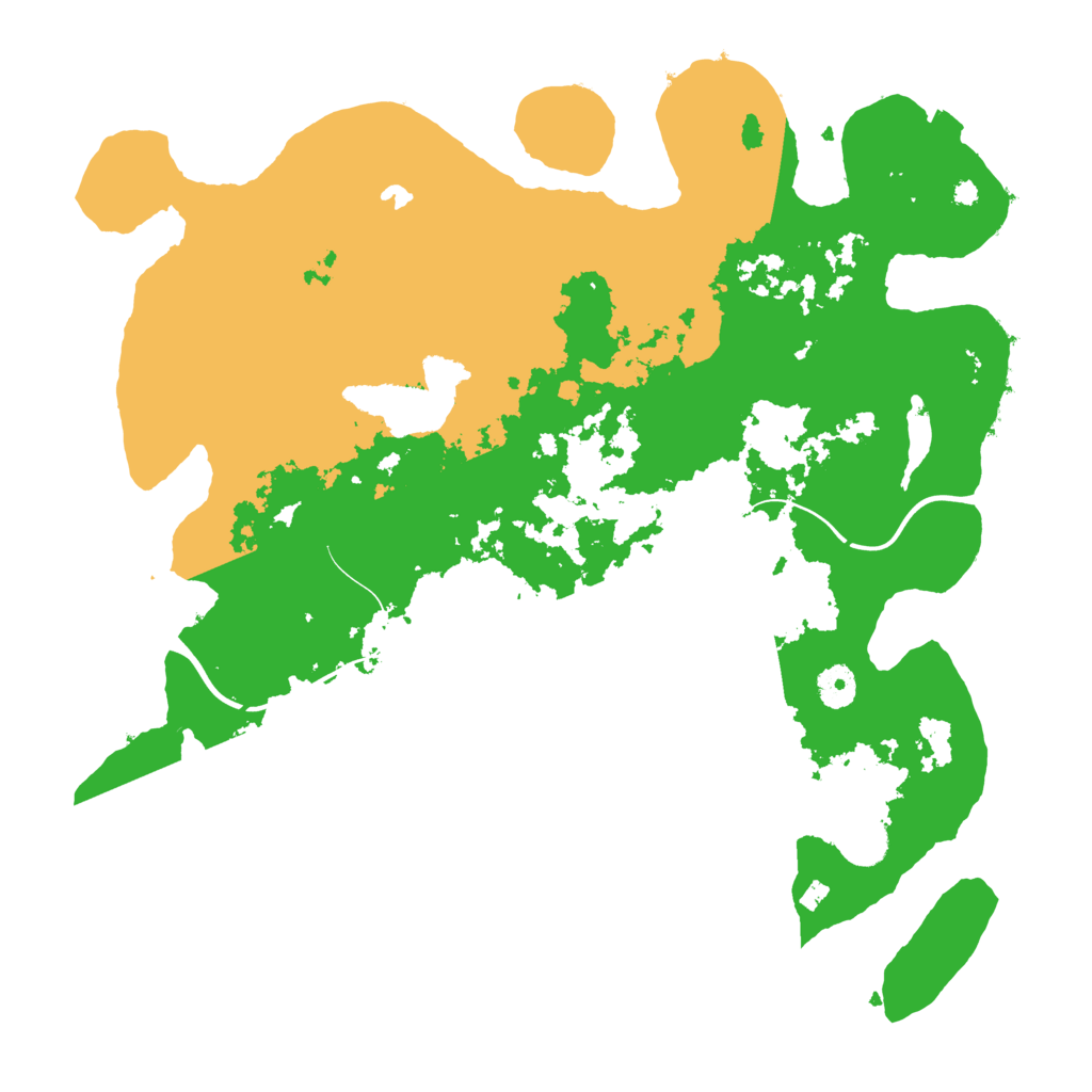 Biome Rust Map: Procedural Map, Size: 4000, Seed: 2122930774