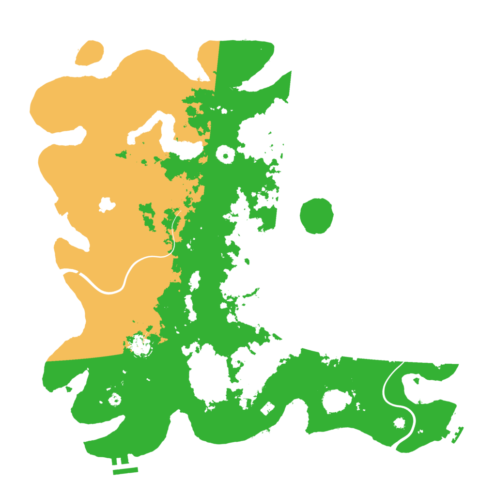 Biome Rust Map: Procedural Map, Size: 4000, Seed: 1486841622