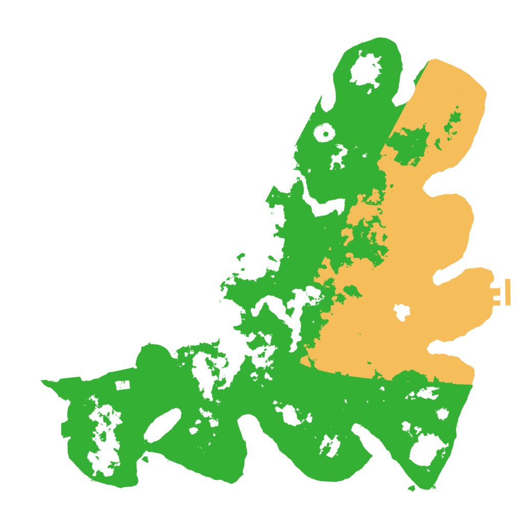 Biome Rust Map: Procedural Map, Size: 4000, Seed: 50402