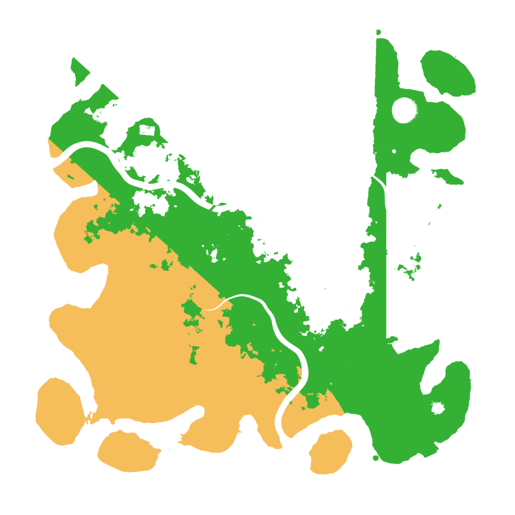 Biome Rust Map: Procedural Map, Size: 3600, Seed: 924583376