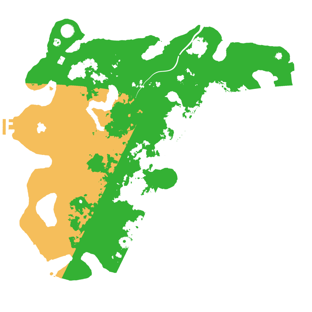 Biome Rust Map: Procedural Map, Size: 4050, Seed: 620465182