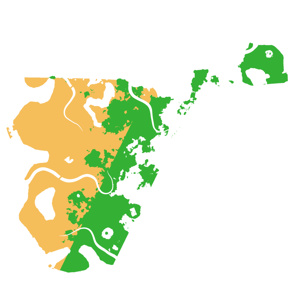 Biome Rust Map: Procedural Map, Size: 4050, Seed: 620465182