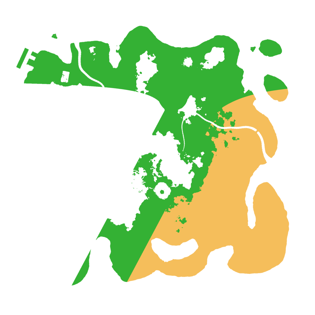 Biome Rust Map: Procedural Map, Size: 3000, Seed: 861118162