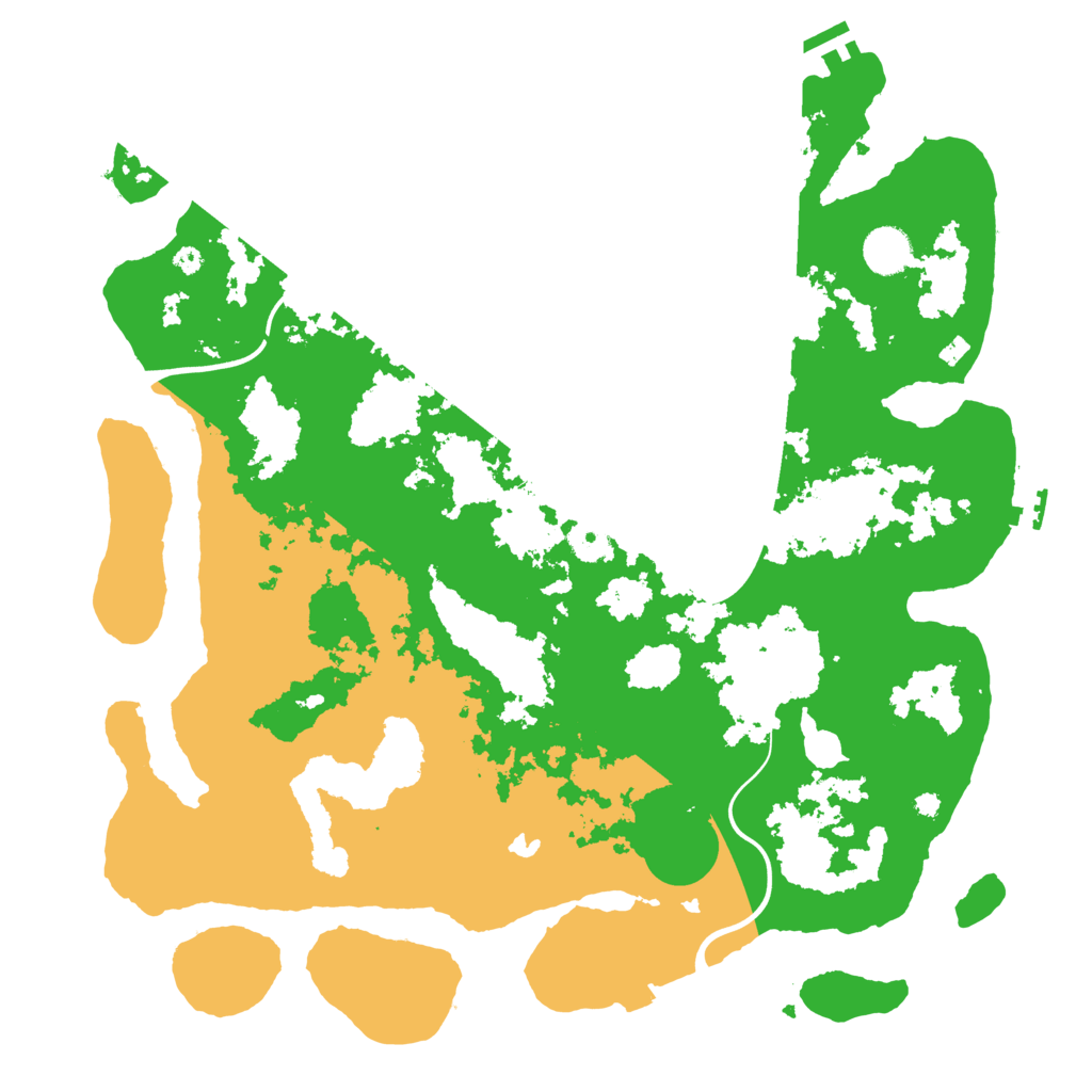 Biome Rust Map: Procedural Map, Size: 4000, Seed: 873479661