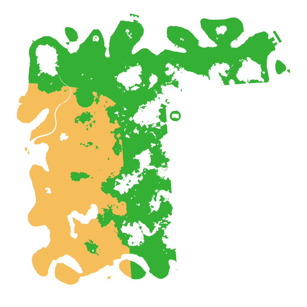 Biome Rust Map: Procedural Map, Size: 4800, Seed: 2111793552