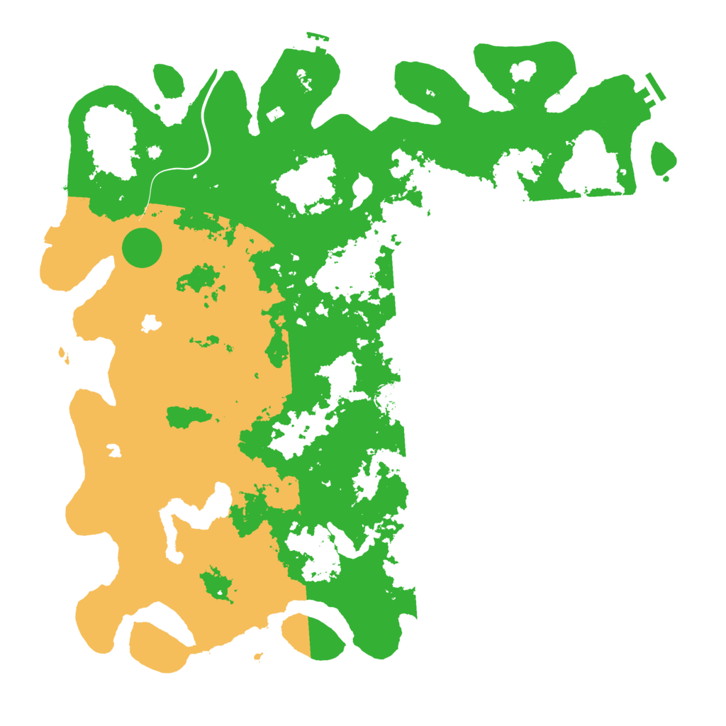 Biome Rust Map: Procedural Map, Size: 4800, Seed: 2111793552
