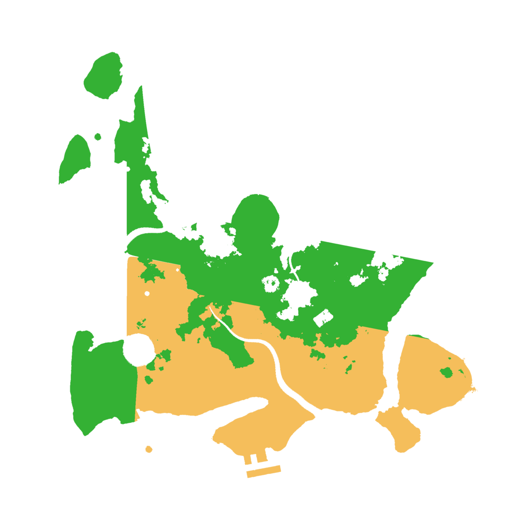 Biome Rust Map: Procedural Map, Size: 3000, Seed: 267669635