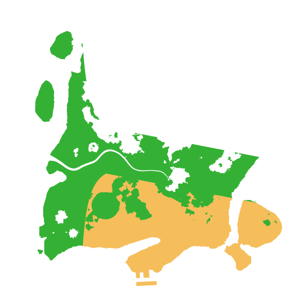 Biome Rust Map: Procedural Map, Size: 3000, Seed: 267669635