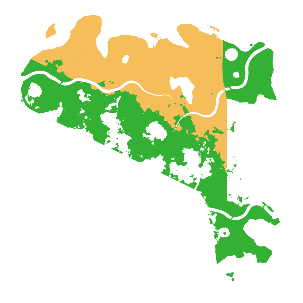 Biome Rust Map: Procedural Map, Size: 4250, Seed: 548651748