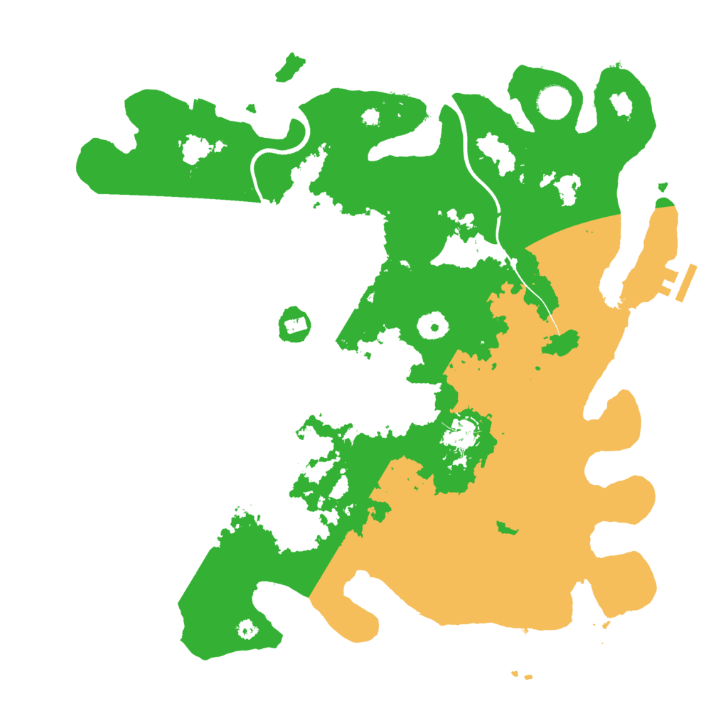 Biome Rust Map: Procedural Map, Size: 3750, Seed: 490080431