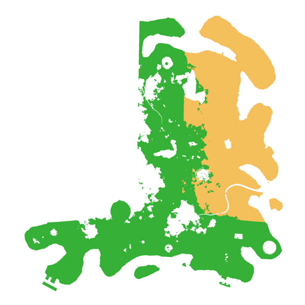 Biome Rust Map: Procedural Map, Size: 4000, Seed: 1563746583